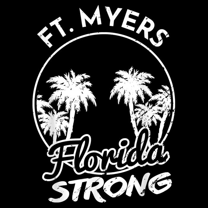 Ft. Myers Florida Strong Community Support Zip Tote Bag
