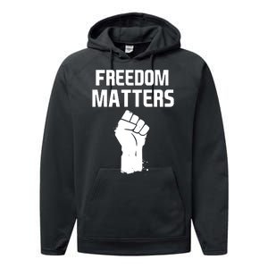 Freedom Matters Fist Performance Fleece Hoodie