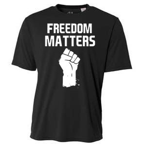 Freedom Matters Fist Cooling Performance Crew T-Shirt