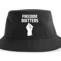 Freedom Matters Fist Sustainable Bucket Hat