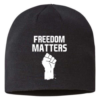 Freedom Matters Fist Sustainable Beanie