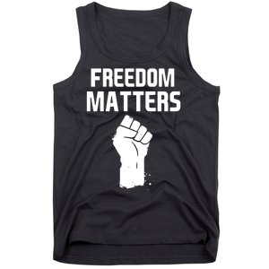 Freedom Matters Fist Tank Top