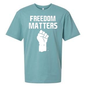 Freedom Matters Fist Sueded Cloud Jersey T-Shirt