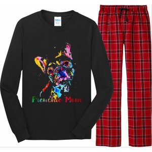 Frenchie Mom French Bulldog Dog Lovers Mothers Day Long Sleeve Pajama Set