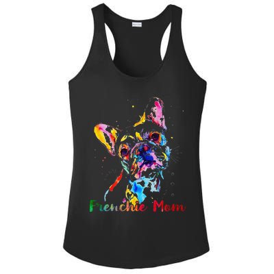 Frenchie Mom French Bulldog Dog Lovers Mothers Day Ladies PosiCharge Competitor Racerback Tank