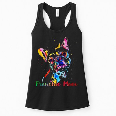 Frenchie Mom French Bulldog Dog Lovers Mothers Day Womens Tank Top
