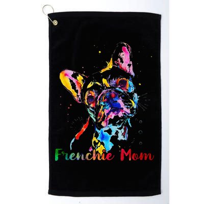 Frenchie Mom French Bulldog Dog Lovers Mothers Day Golf Towel