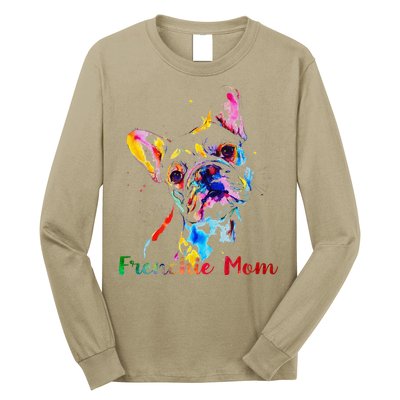 Frenchie Mom French Bulldog Dog Lovers Mothers Day Long Sleeve Shirt