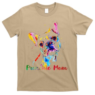 Frenchie Mom French Bulldog Dog Lovers Mothers Day T-Shirt