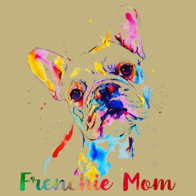 Frenchie Mom French Bulldog Dog Lovers Mothers Day T-Shirt