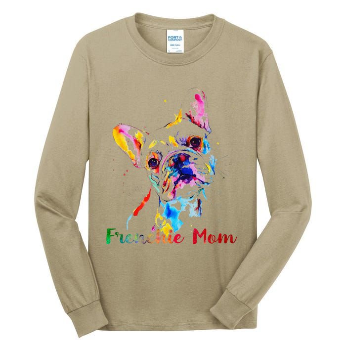 Frenchie Mom French Bulldog Dog Lovers Mothers Day Tall Long Sleeve T-Shirt