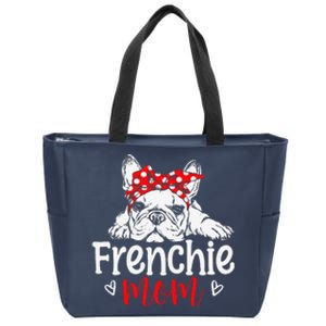 Frenchie Mom French Bulldog Dog Owner Mothers Day Zip Tote Bag