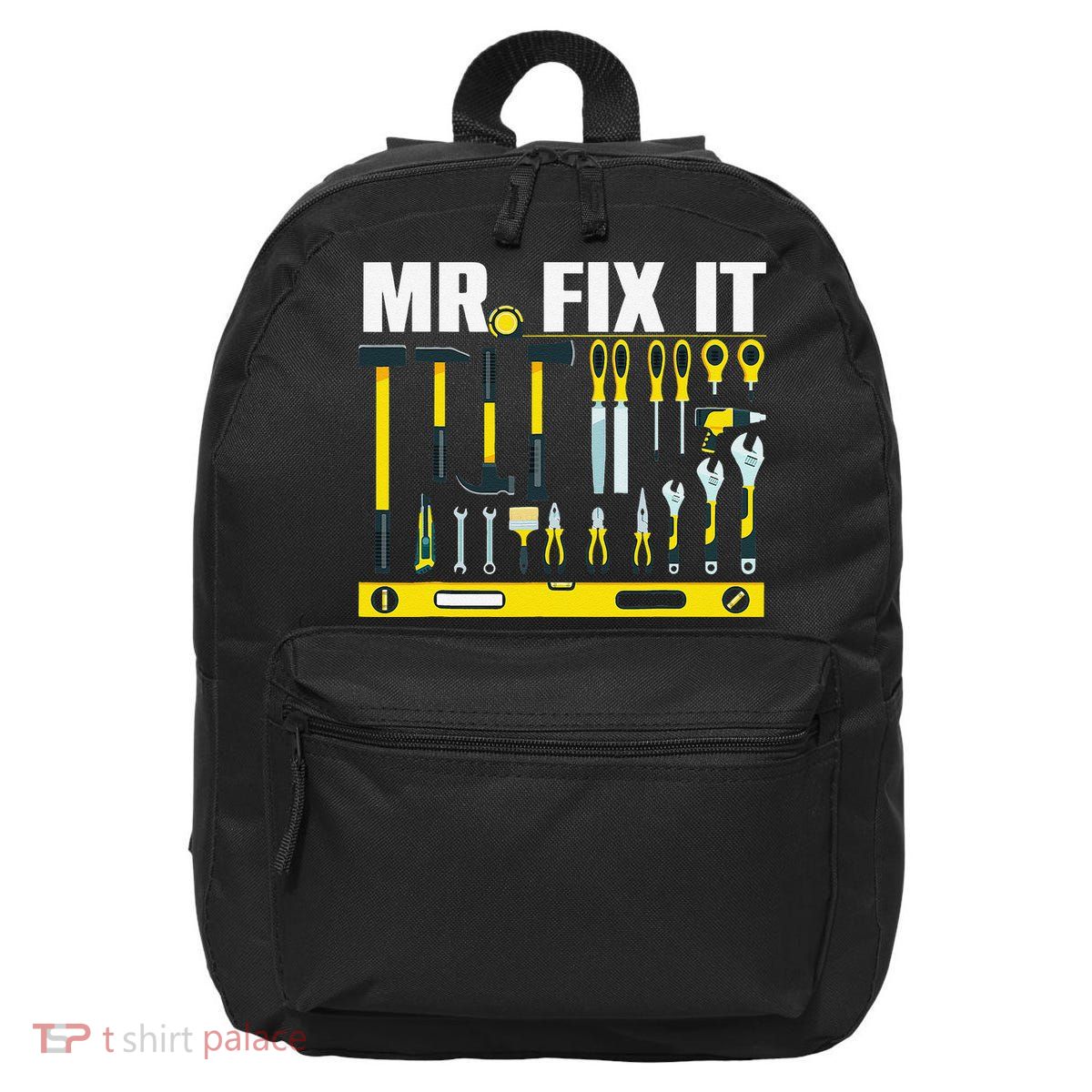 Funny Mr. Fix It Art For DIY Handyman  Repairman Lovers  16 in Basic Backpack