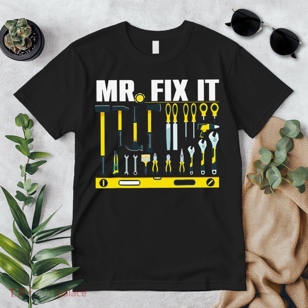 Funny Mr. Fix It Art For DIY Handyman  Repairman Lovers  Premium T-Shirt