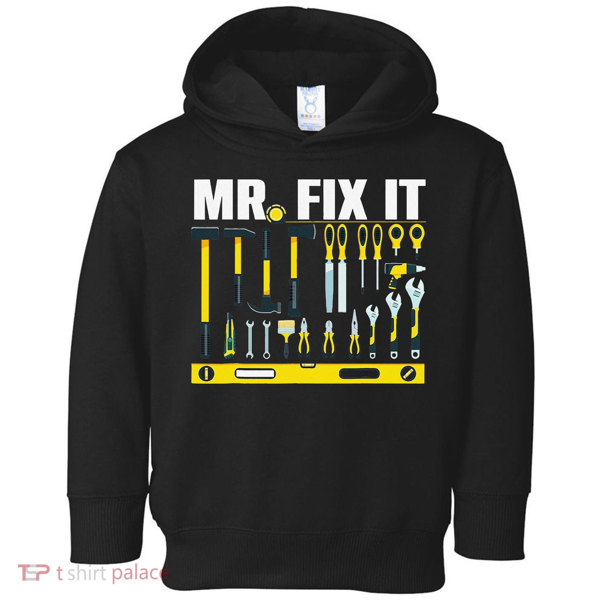 Funny Mr. Fix It Art For DIY Handyman  Repairman Lovers  Toddler Hoodie
