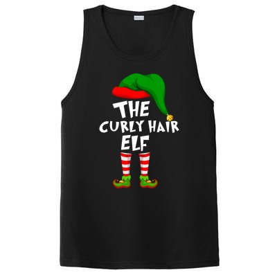 Funny Matching Family Christmas The Curly Hair Elf Cool Gift PosiCharge Competitor Tank