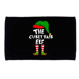 Funny Matching Family Christmas The Curly Hair Elf Cool Gift Microfiber Hand Towel