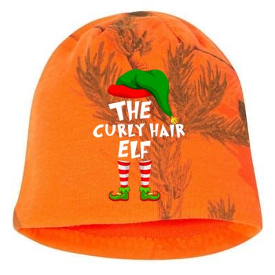 Funny Matching Family Christmas The Curly Hair Elf Cool Gift Kati - Camo Knit Beanie