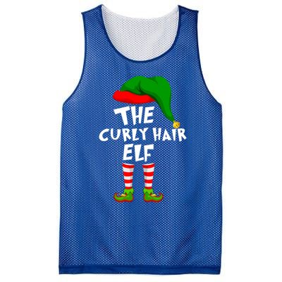 Funny Matching Family Christmas The Curly Hair Elf Cool Gift Mesh Reversible Basketball Jersey Tank