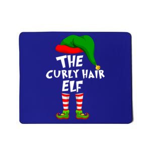 Funny Matching Family Christmas The Curly Hair Elf Cool Gift Mousepad