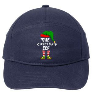 Funny Matching Family Christmas The Curly Hair Elf Cool Gift 7-Panel Snapback Hat