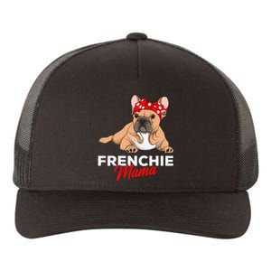 Frenchie Mama Funny French Bulldog Dog Mom Cute Yupoong Adult 5-Panel Trucker Hat