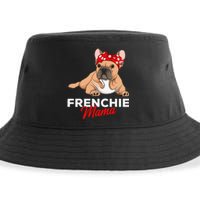 Frenchie Mama Funny French Bulldog Dog Mom Cute Sustainable Bucket Hat