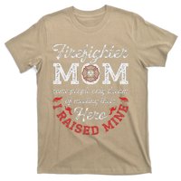 Firefighter Mom Firewoman Proud Moms Mother's Day Vintage T-Shirt