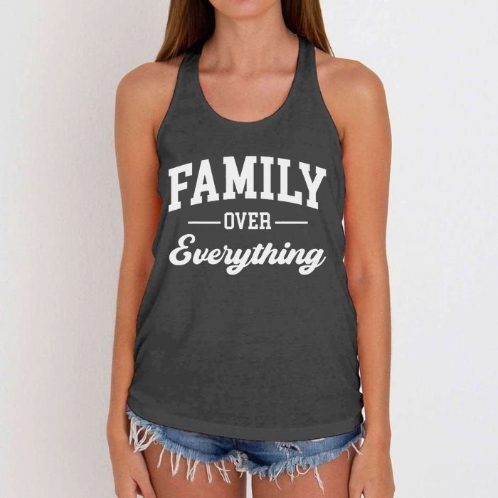 Family Matching Family Vacation Matching Family Gifts Women's Knotted Racerback Tank