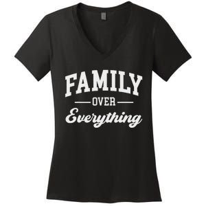 Family Matching Family Vacation Matching Family Gifts Women's V-Neck T-Shirt