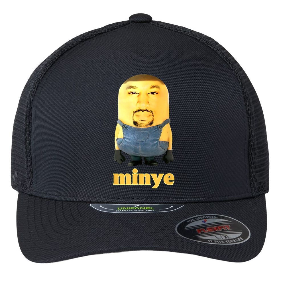 Funny Minye Flexfit Unipanel Trucker Cap