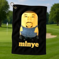 Funny Minye Golf Towel