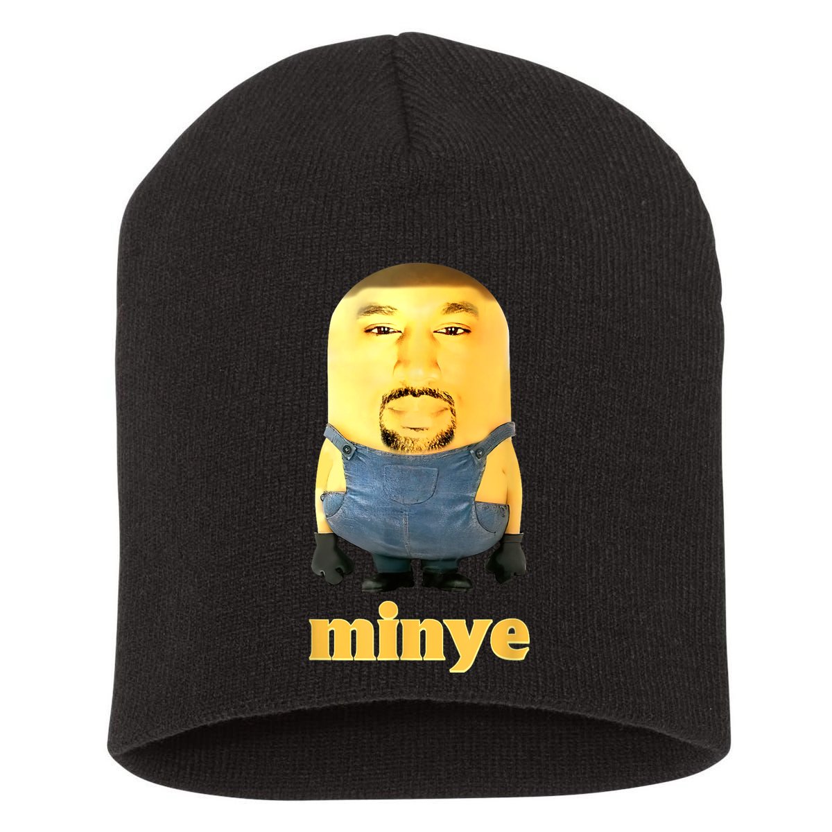 Funny Minye Short Acrylic Beanie
