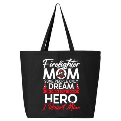 Firefighter Mom Firefighting Fire Fire Fire Rescue Cute Gift 25L Jumbo Tote