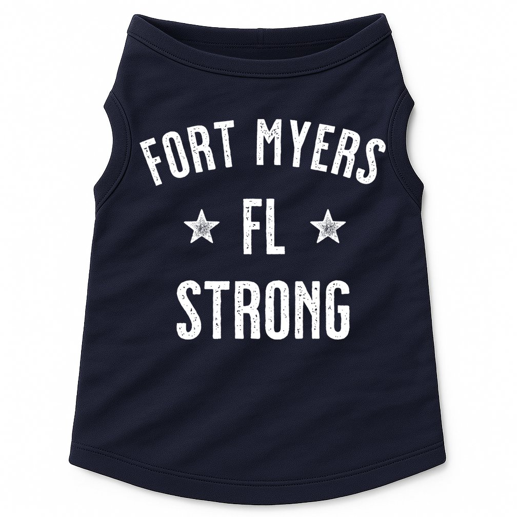 Fort Myers Florida Strong Doggie Tank