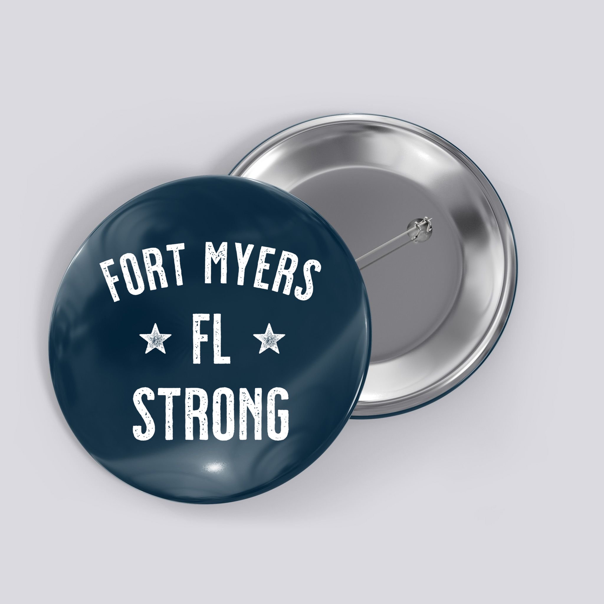 Fort Myers Florida Strong Button