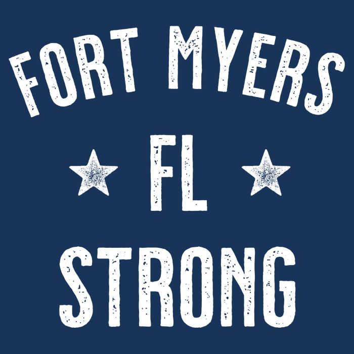 Fort Myers Florida Strong Drawstring Bag