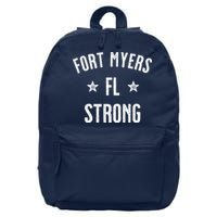 Fort Myers Florida Strong 16 in Basic Backpack