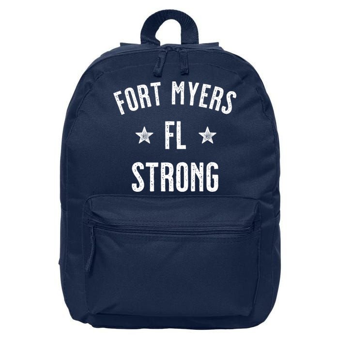 Fort Myers Florida Strong 16 in Basic Backpack