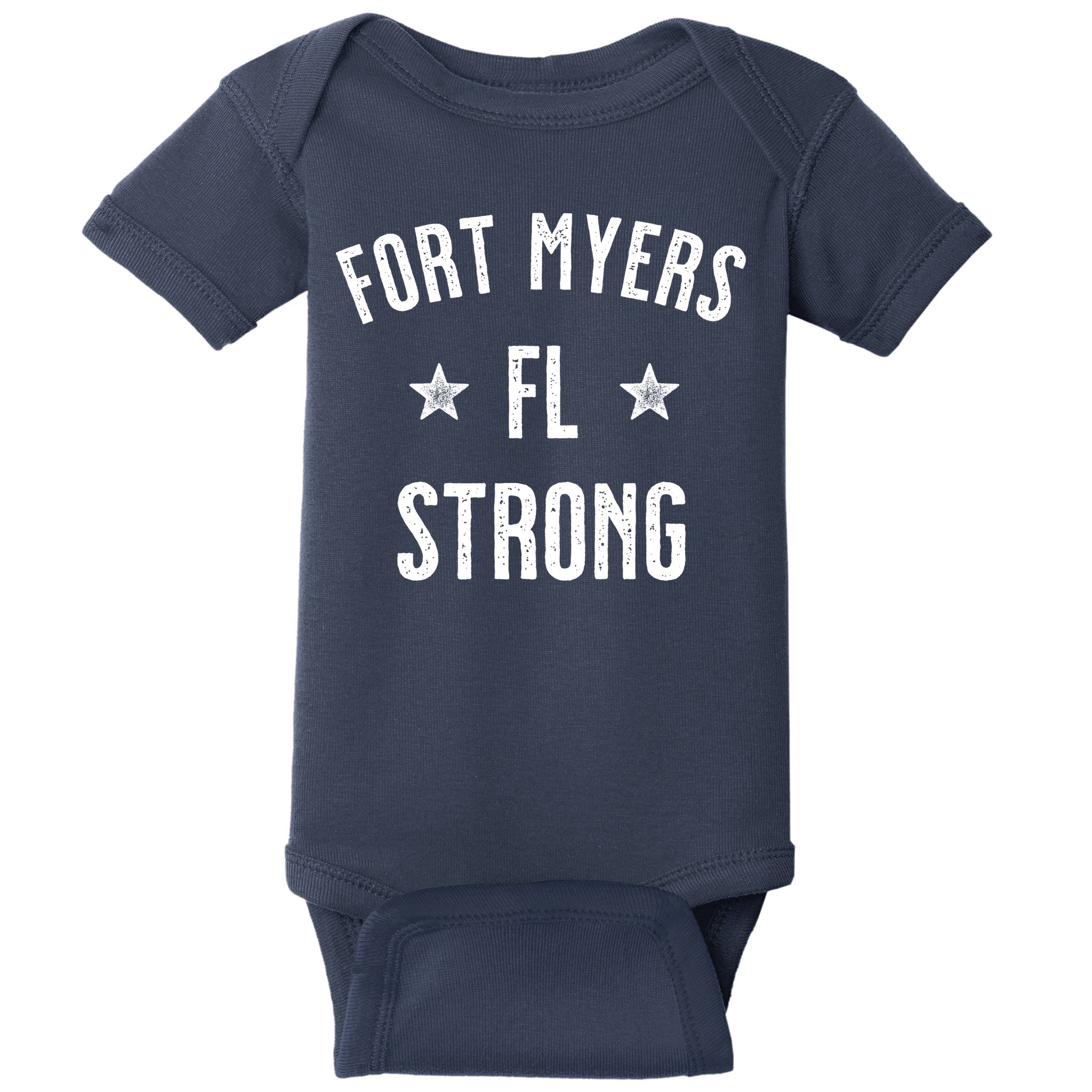 Fort Myers Florida Strong Baby Bodysuit