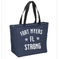 Fort Myers Florida Strong Zip Tote Bag