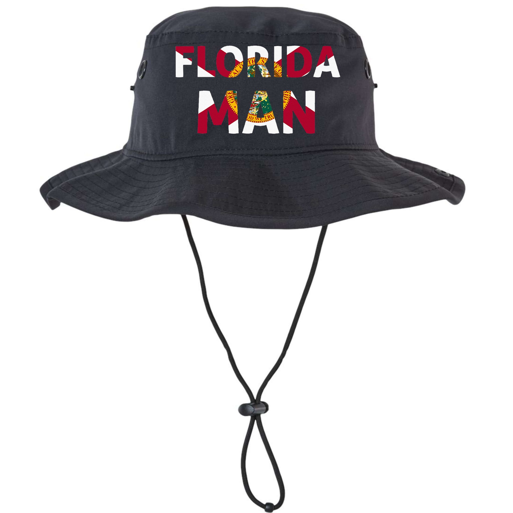 Florida Man & Florida State Flag Bucket Hat