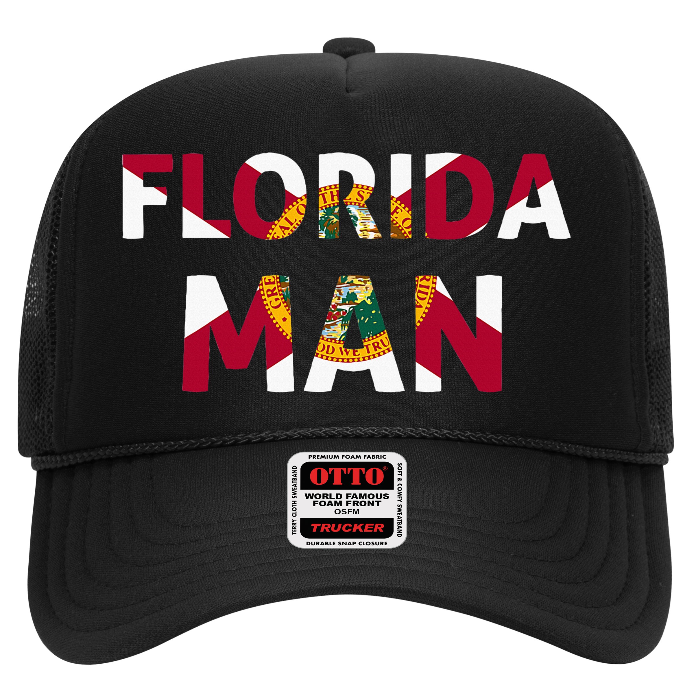 Florida Man & Florida State Flag Hat