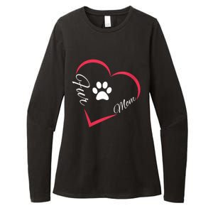 Fur Mom Fur Life With A Paw Print Design For Pet Lovers Womens CVC Long Sleeve Shirt