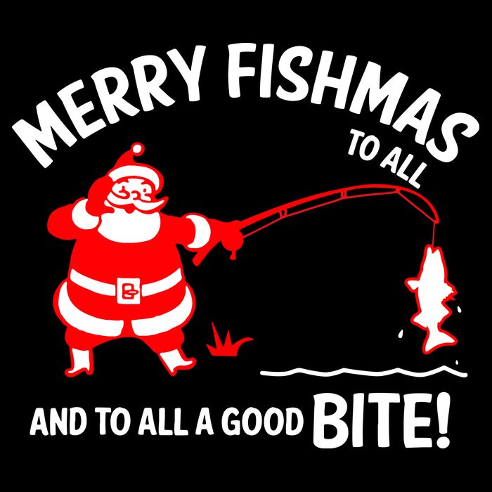 Funny Merry Fishmas Funny Fish Fishing Fisherman Christmas Xmas Gift Flat Bill Trucker Hat