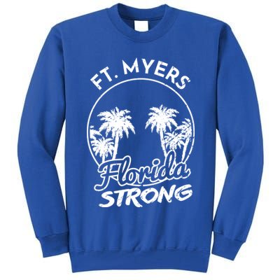 Ft. Myers Florida Strong Community Support Tall Sweatshirt