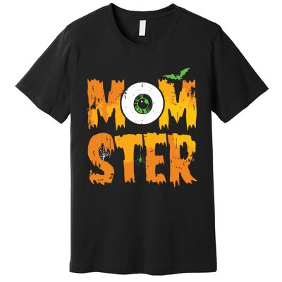 Funny Momster For Mom Halloween Scary Costume Premium T-Shirt