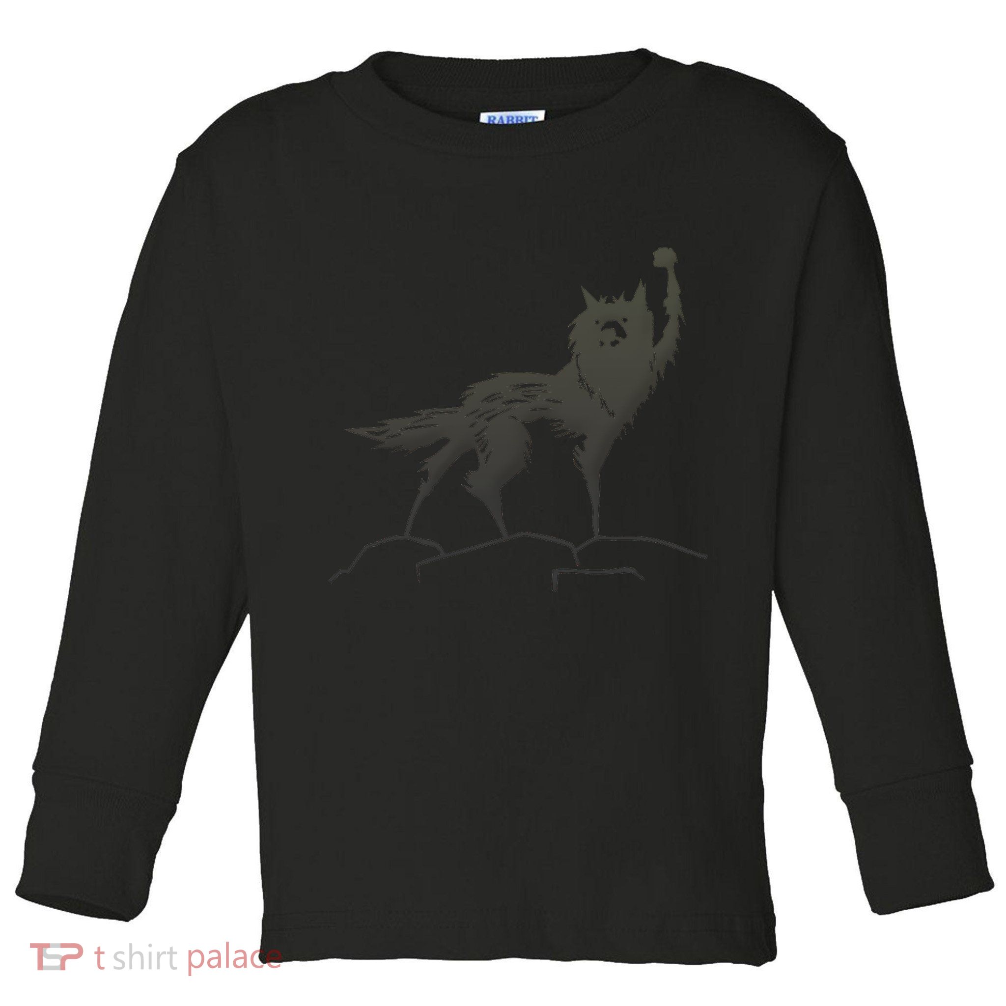 Fantastic Mr Fox Wolf Toddler Long Sleeve Shirt