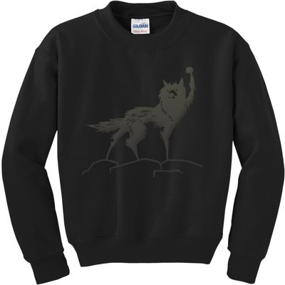 Fantastic Mr Fox Wolf Kids Sweatshirt