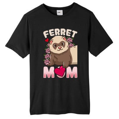 Ferret Mom Funny Gift For Ferret Lovers And Owners Great Gift Tall Fusion ChromaSoft Performance T-Shirt